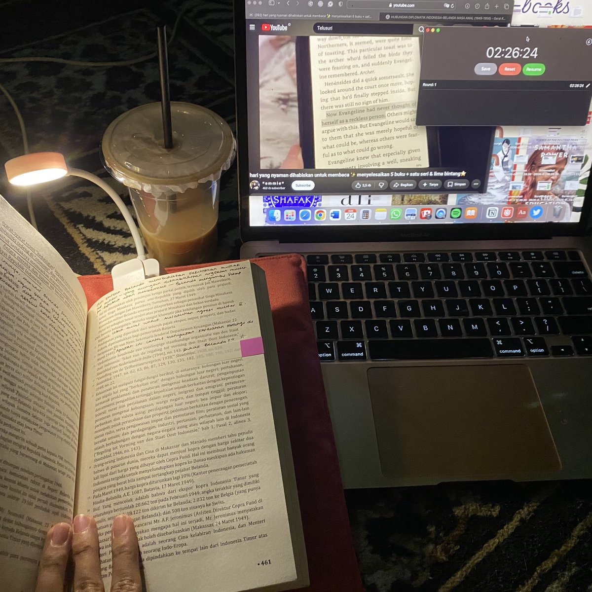 Seraseraque__'s tweet photo. Read 33 pages and finished chapter 12 within 2.5 hours. This chapter was quite challenging to understand 😮‍💨. Will get some rest and continue to chapter 13 🙌 https://t.co/OQtr02yhVL