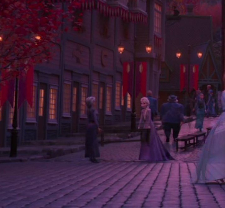 LESBlANELSA's tweet photo. i love you Elsa, the QUEEN of Arendelle, who also happens to have ice powers, helping a random woman move a bench https://t.co/DweZo3LyWe