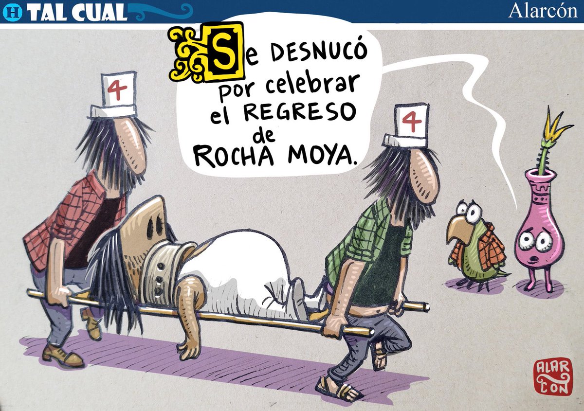 ferbelaunzaran's tweet photo. No paro de reír por culpa de @alarcondibujos.

Los chayoteros del bienestar se desnucaron al celebrar y luego condenar el regreso de Rocha Moya.

🤣😂🤣. https://t.co/hEtRVgU2xC