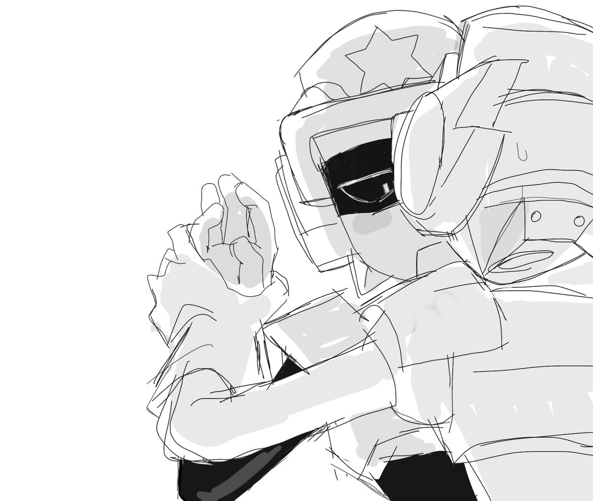 idkpotatoidc's tweet photo. Checked ibis paint on my phone, found this, I don't really like how it looks, but I want to post something https://t.co/X786FHnwF9