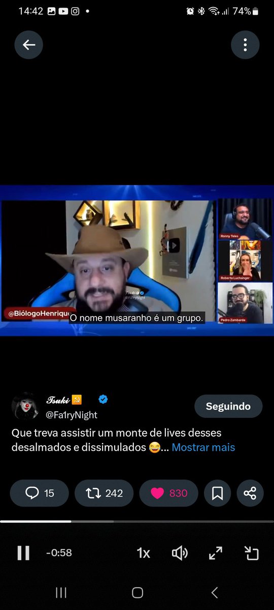 Davi50368691's tweet photo. @gozadorjabuti Em 2022 ele estava conversando com Roberta luchsinger amiga do lulinha agora ele não é mais de esquerda. https://t.co/MfaW9NIim1