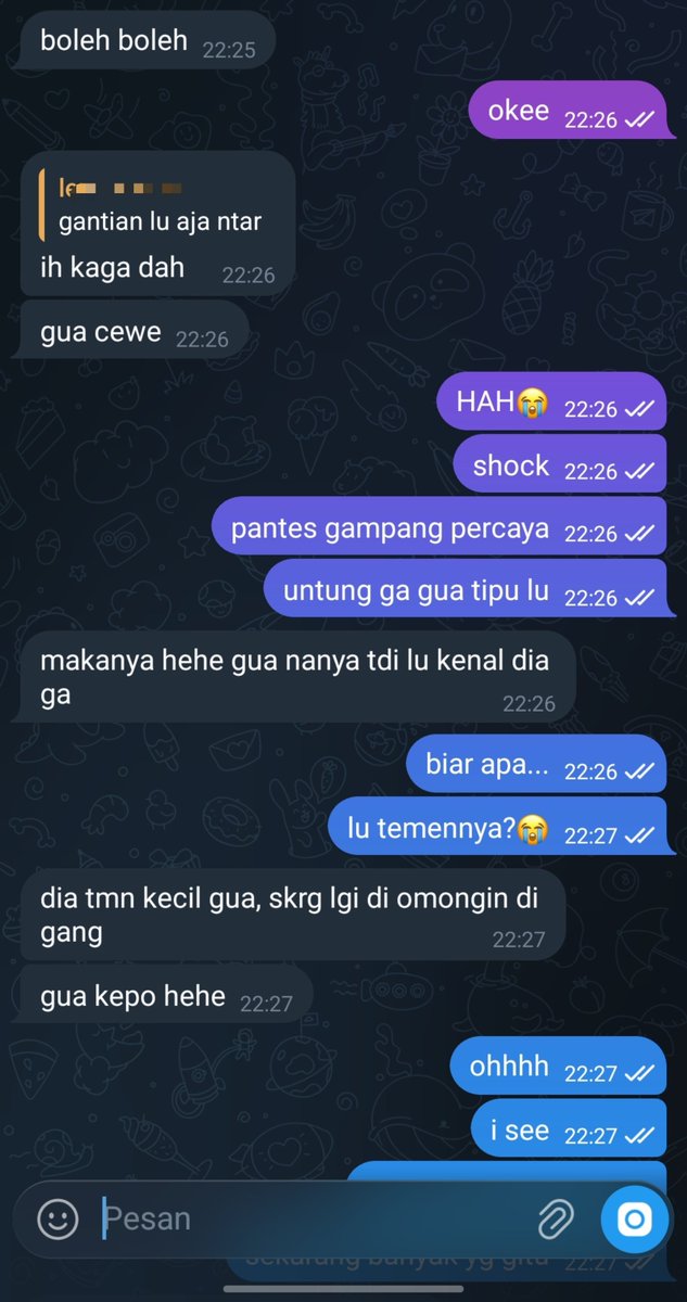 contradicktivee's tweet photo. abis transaksi konten delalia tiktok, tebak siapa first buyernya? yupp temennya anjirr wtf https://t.co/6xrZAz9mYb