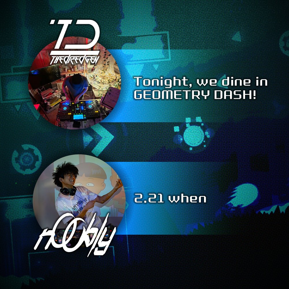 beyond_the_gd's tweet photo. 📀DJ 소개

Dredgen (@TrueDredgen) 
하우스, UK Garage, DnB를 비롯한 다양한 장르를 자유롭게 넘나드는 DJ이자 프로듀서. 폭넓은 셀렉션과 안정적인 플레이를 선보인다

nOObly (@nOObly_0615) 
클래식 하드코어를 기반으로 활동하는 DJ. 다양한 장소에서 자신만의 에너지 넘치는 셋을 선보이고 있다 https://t.co/jOJuYjPtvm