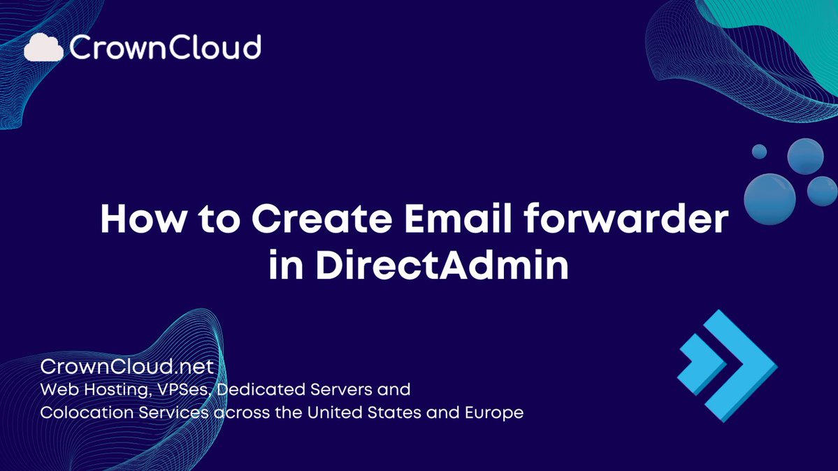 crownclouds's tweet photo. Never miss an important email!
Learn how to create an Email Forwarder in #DirectAdmin & automatically forward incoming emails from one address to another for easier email management.
https://t.co/uLHVn9qczo
#EmailForwarder #EmailHosting #WebHosting #Hosting #ServerManagement https://t.co/0vMCRwlqHI