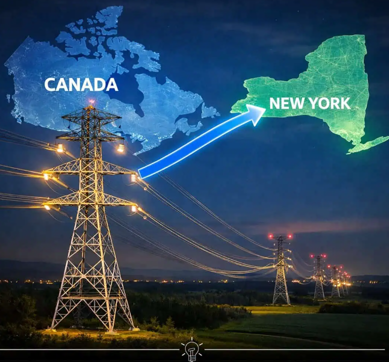 MericaCulture's tweet photo. New York State is the largest importer of Canadian electricity but that only accounts for roughly 5% of all energy the state consumes. 

Canada has no leverage with the U.S. whatsoever and their politicians are going to destroy their country trying to play tough with Trump. FAFO https://t.co/vf7VuDZomJ