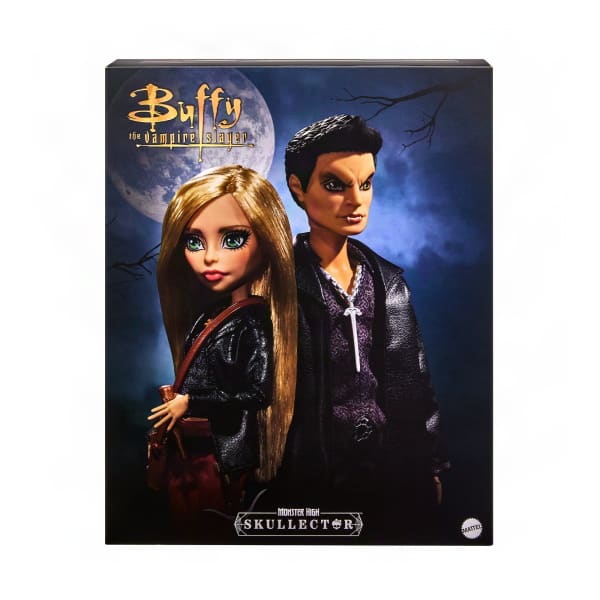 SeeingMount's tweet photo. First look at the Monster High Skullector Buffy the Vampire Slayer Doll 2-pack featuring Buffy and Angel

Price: $98

What do you think of this set?

Launches Launches September 4, 2026 9:00 am PT on Amazon and MC https://t.co/yoPdNa1wQL