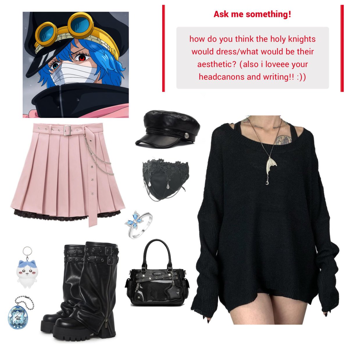 garlings_duck's tweet photo. Holy knight outfit inspo! ✨ https://t.co/59TCXr2fh9