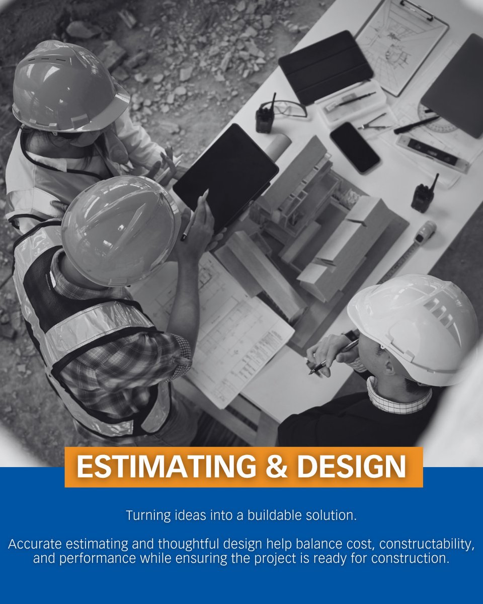 MapleReinders's tweet photo. Construction starts long before work begins on site.
Planning, estimating, design, and procurement all play a critical role in setting projects up for success. The strongest projects are built on a strong foundation from day one.
#MapleReinders #ConstructionPlanning https://t.co/nyrr3bRSLk