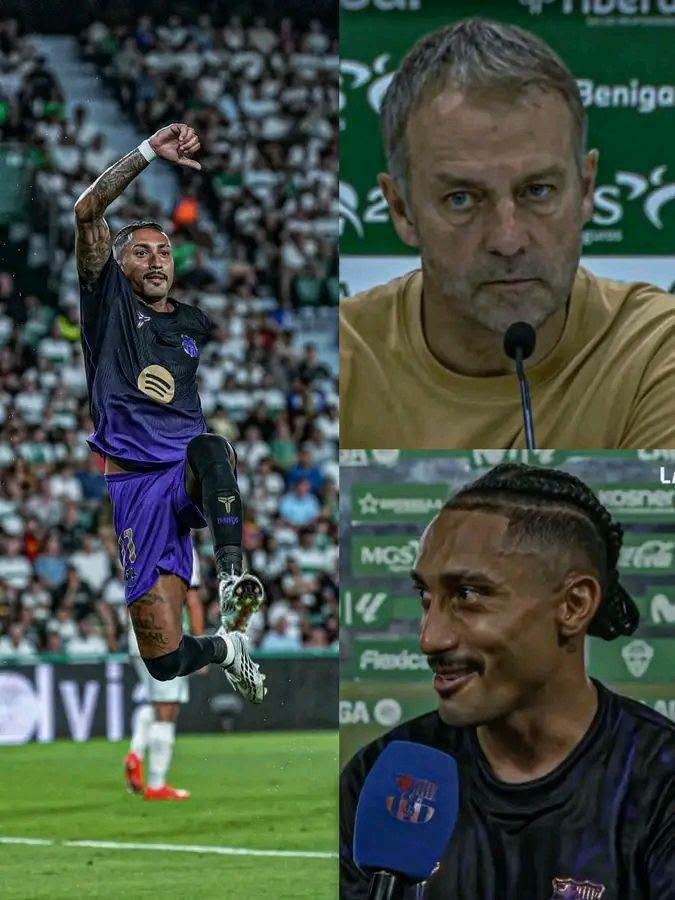 qaallaam's tweet photo. رافينيا مش مجرد لاعب بالنسبة لفليك… رافينيا عقلية وشخصية وروح الفريق.
فليك يرى أن اللاعب لازم يقدم 100% من مجهوده طوال المباراة، ورافينيا هو المثال الواضح على ذلك؛ من أول دقيقة يدخل فيها الملعب، ضغط وحماس وقتالية، والأهم أن زملاءه يتأثرون به ويتبعون نفس النهج. https://t.co/P7VXituh8m