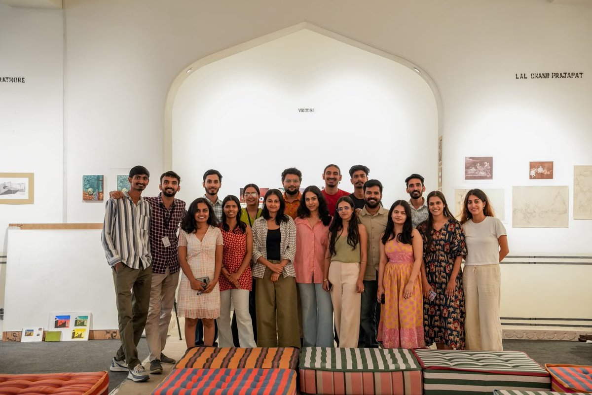 BNFP2024's tweet photo. Jaipur Centre for Art and RMZ Foundation launch Studio Intensive, a month-long mentorship programme for young artists from Rajasthan
https://t.co/R6WXh9xizm https://t.co/n81l8iKMMD