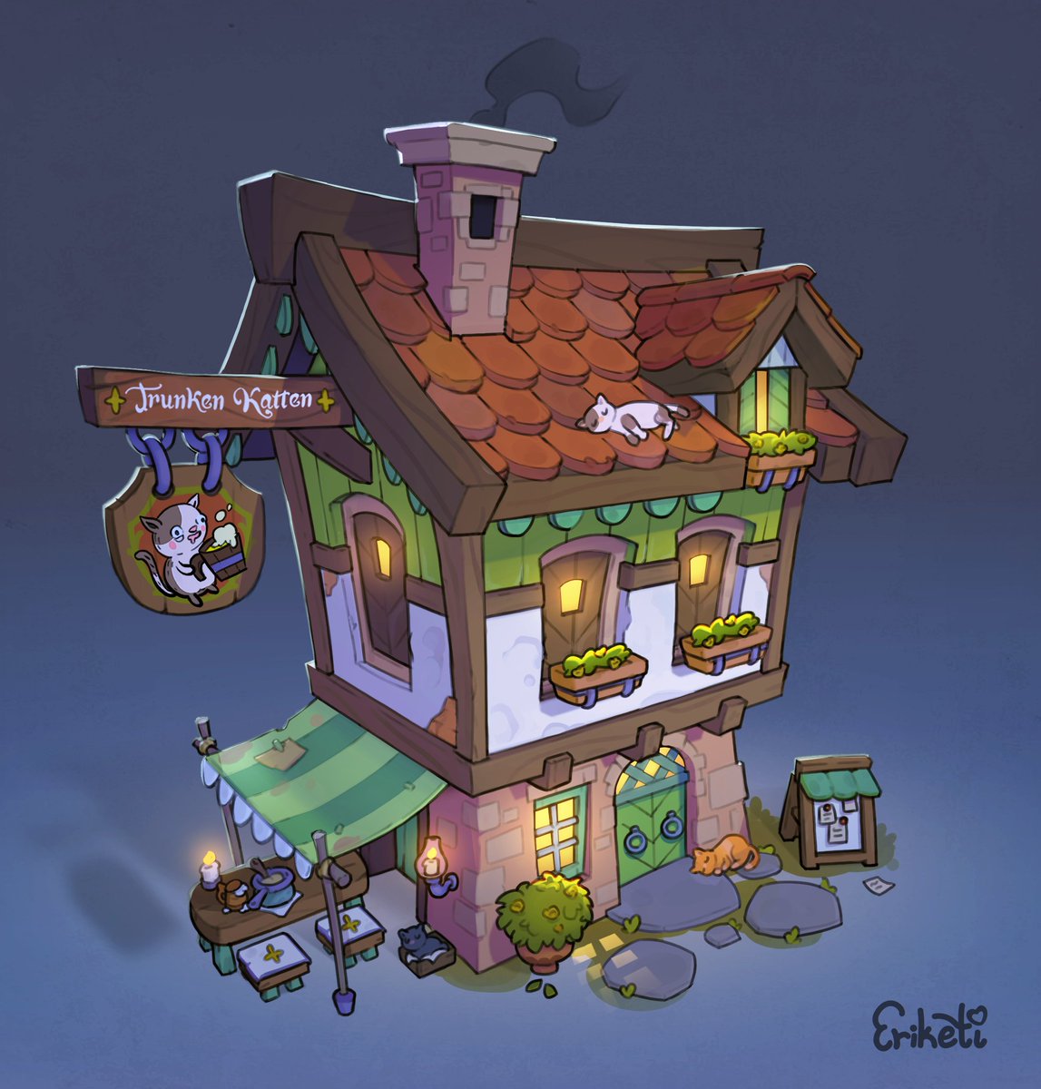 EriketiKoulouri's tweet photo. 3d vs final Night edition 🌙
Few days left until Gamescom! Im super excited 😃
If you see a tall excited and awkward artist  that s me say hello I want to meet people in the industry on person 😅
#gamescom https://t.co/7lyL9IzRN1