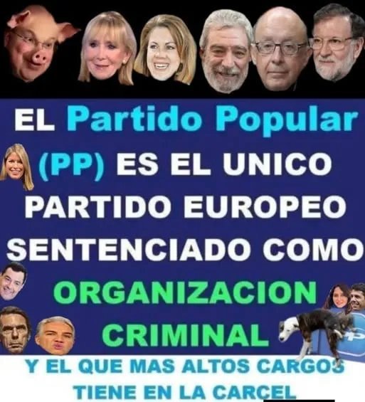 BegonaGloria's tweet photo. ORGANIZACIÓN CRIMINAL https://t.co/jAXZzO6PKS