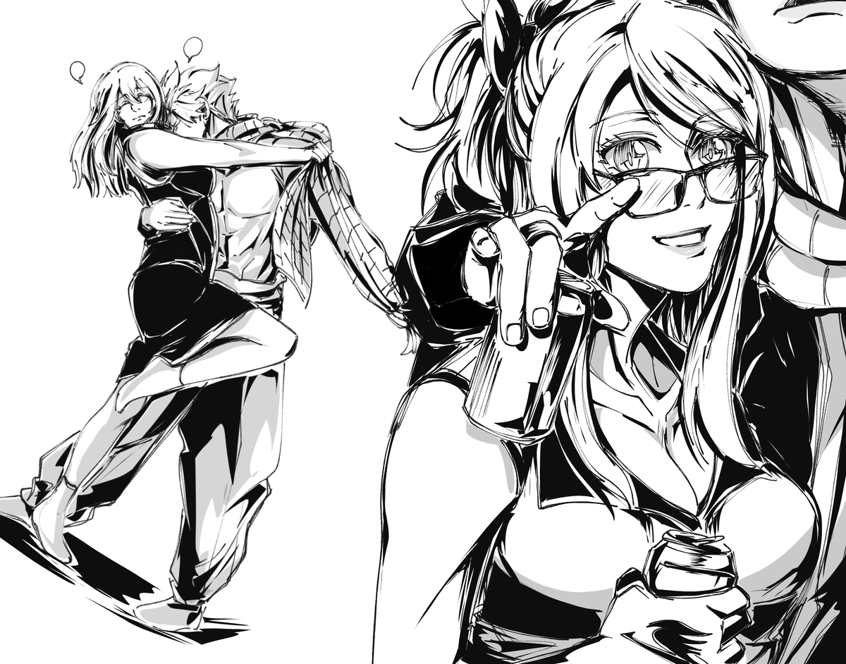 Reo_reon_reo's tweet photo. rough sketch https://t.co/DCWBWrzsqP