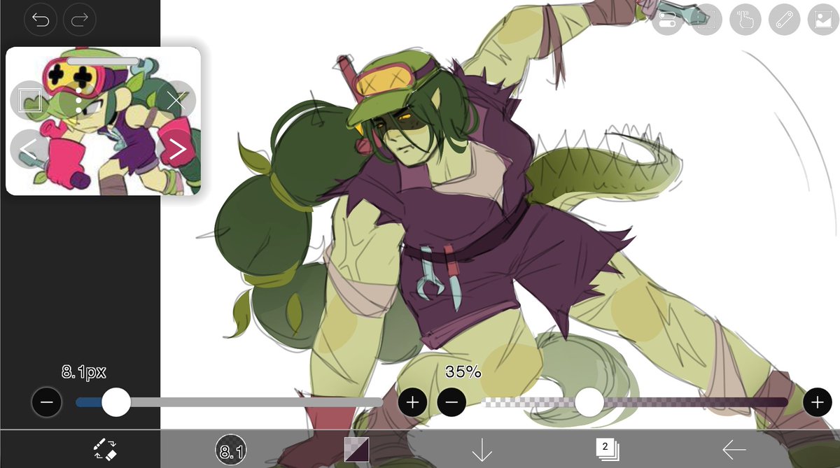 ssmq0wz's tweet photo. i loooooove when people draw her lil tail
#alli #brawlstars https://t.co/xOBJ8nk0dB
