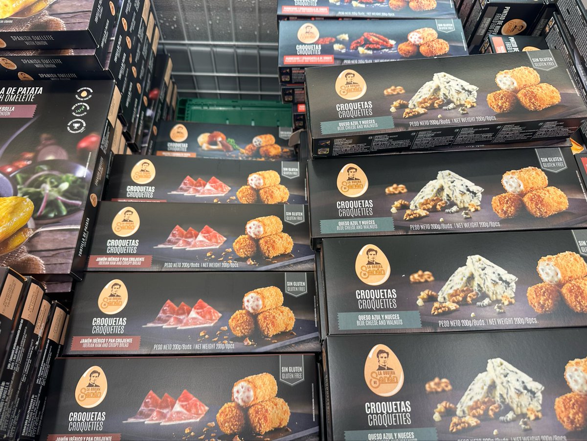 InakiCaroUnsain's tweet photo. Impresionado estoy con el nivel de estas croquetas. Hace tiempo que lo digo, pero, antes de que en un restaurante me pongan unas croquetas mediocres, prefiero mil veces que me sirvan unas buenas croquetas de quinta gama. https://t.co/eHEUtlpyNK