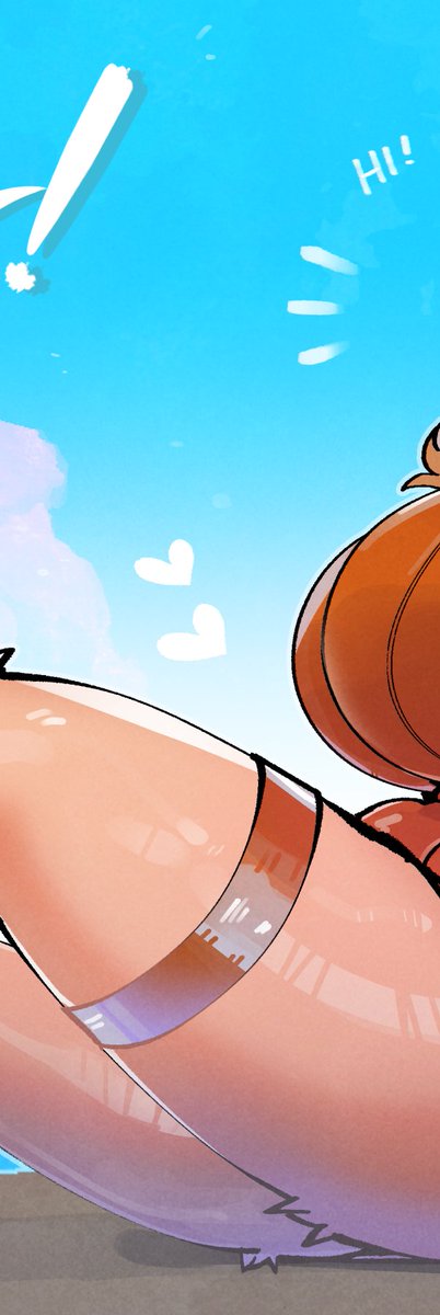 comifur's tweet photo. Beach time! https://t.co/QhoL1qY9Ai