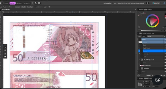 uzakYob9o's tweet photo. Okay this is a GIGA.

The Peruvian Soles is so worthless that the people are now creating their own currencies and its actually getting accepted in the country.

One popular is the "Mami" which is literally a 50$ bill with the famous Mami anime orginated from Peru.

THERE ARE SO MANY BILLS ON SOCIAL MEDIA ALREADY.

https://t.co/eQhxI5Nyli

https://t.co/Ydvq6imptW
