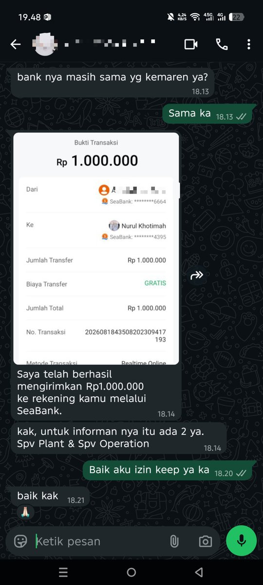 real_1041's tweet photo. #MondayTestimoni
Testimoni terbaru dari AN Writing skripsi full dari BAB 1 - selesai only 3jt, bisa dicicil 3x. 
#jokitugas #needjoki #anwriting https://t.co/TCWXIjHrBb