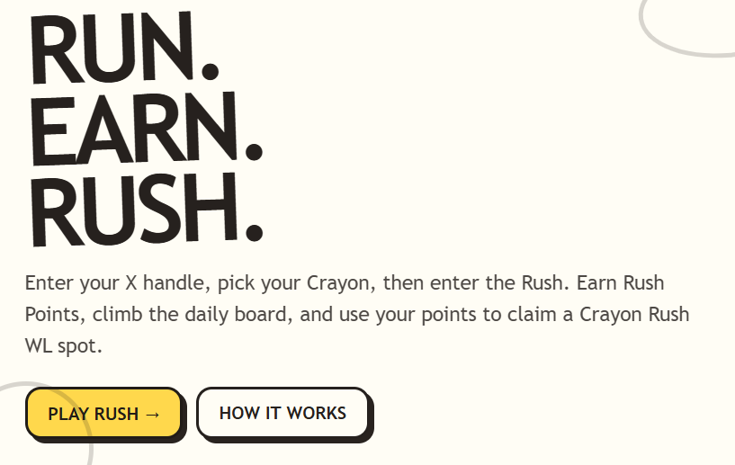 CrayonRush's tweet photo. Always running always rushing https://t.co/6k65SAvdtD