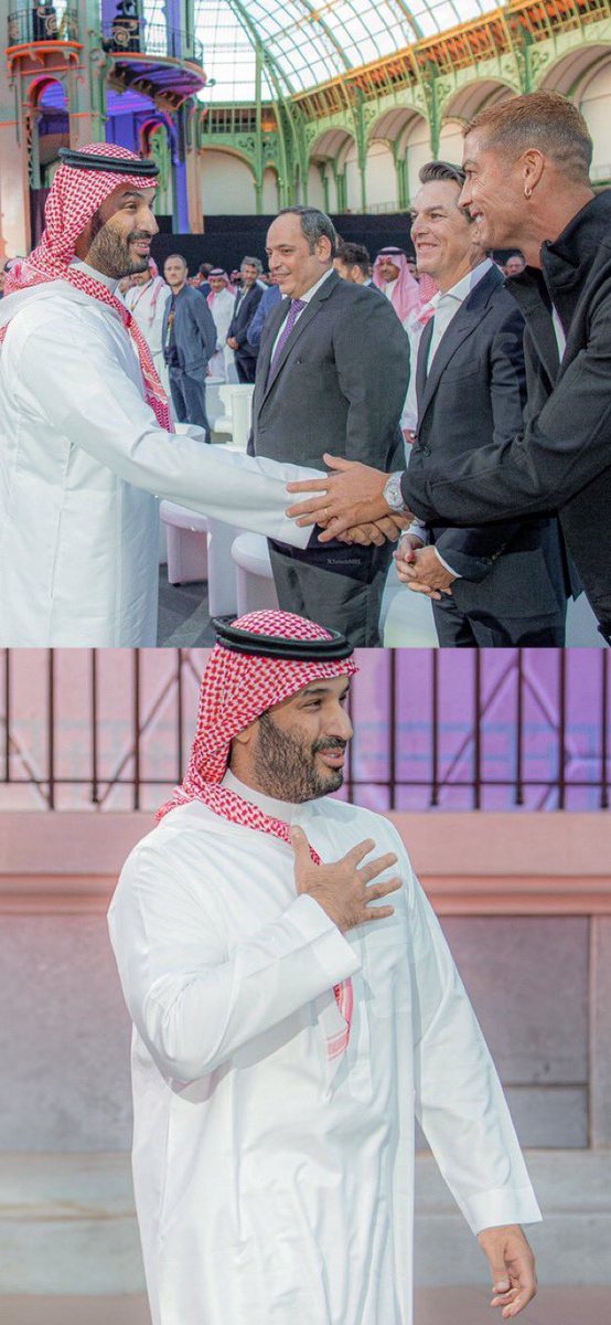 faisalalmohlaki's tweet photo. #محمد_بن_سلمان‌_في_باريس

زعيم الامجاد والاوطان والهامة
…. من زوده الزود مابقّا ولا خلاّ

بالقيمة : أطول زعامات الدول قامة
….. عليه راع الفخامة رحّب وهلاّ

نِحمَد عليه ومحمّد تُحمد أيامه
…. حفيد عبدالعزيز .. وبيرق يعلاّ

ساطي يدير السياسة باصبع ابهامه
….. يومن غيره بوسط بلاده .. مجلاّ

مالك حصان الامر ومجوّد خطامه
….. لا يلعب المشط فوق القذله الهلاّ 

ماردّ باريس تستاثر من إلهامه
…. من كثر شوق العطور بشوفه تملاّ

منوةّ شعور العرب ورضاه واحلامه
….. يا سعد عين الوطن لا والله ألاّ ألاّ