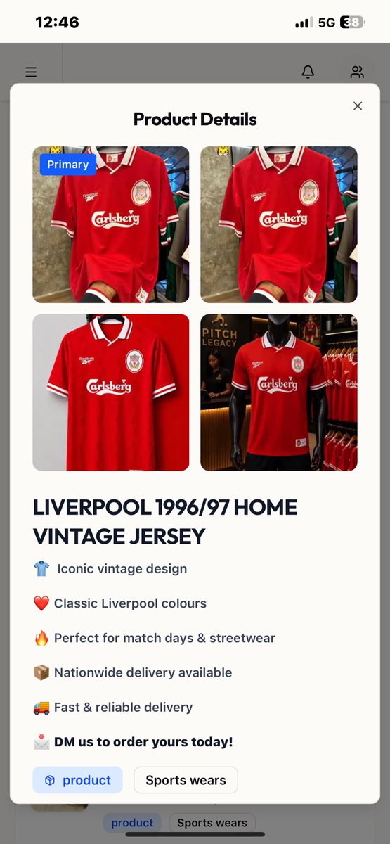 Figo_JHub's tweet photo. BUSINESS DAY LIVERPOOL 
90s Retro Home kit 
Available in all sizes 
L-XL-XXL-3XL⚽🛒🛍

Shop here ⬇️⬇️

https://t.co/b3y04mmThd

Location 📍 Akure &amp; Nationwide delivery 🚚 https://t.co/bJRIWUZjsy