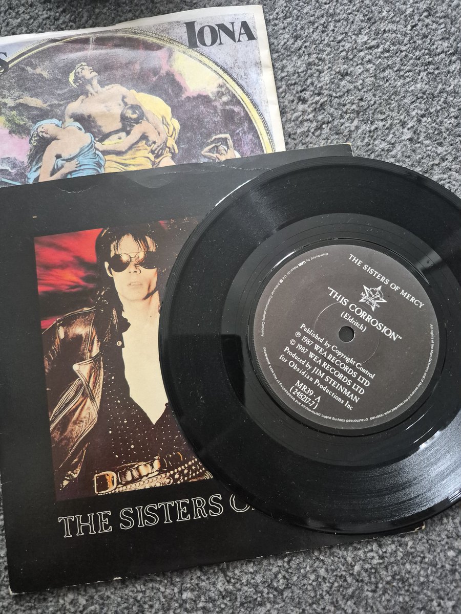DebsHol50's tweet photo. #Sistersofmercy and #TheSkids This Corrosion and Iona #Vinyl #vinylrecords #RecordCollection 🖤🎸🎤🎹🎼 https://t.co/b0iCdCylQM