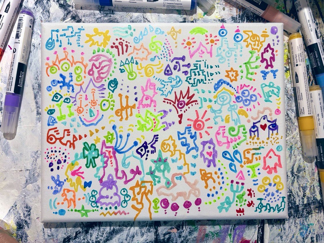 Lala_universe_'s tweet photo. なんか、
とても楽しかった‥

純粋に絵を楽しんでた‥

全部ペンで描いた絵。 https://t.co/9GMJpfmv8c