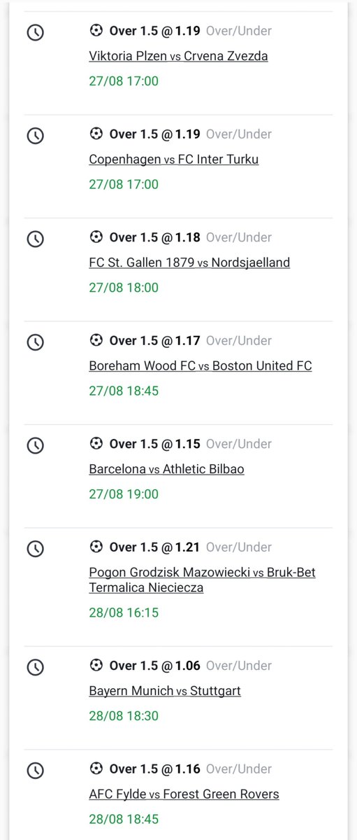 Enocksmith85's tweet photo. Get involve in goals games this season, your luck is now 🤲✨️

✅️4000+ ODDS

Over 1.5 Goals Full-time 💥 👌 https://t.co/ye6Y2KlbHy