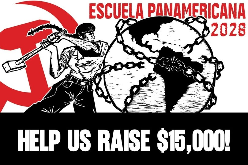 marxistJorge's tweet photo. From 9-13 December, hundreds of communists from across the American continent will be gathering in Mexico for the First Pan-American Cadre School of the RCI. We are expecting over 300 comrades from across the continent.
DONATE if you can: https://t.co/vubXFyze90 https://t.co/pLgoqtAWfK