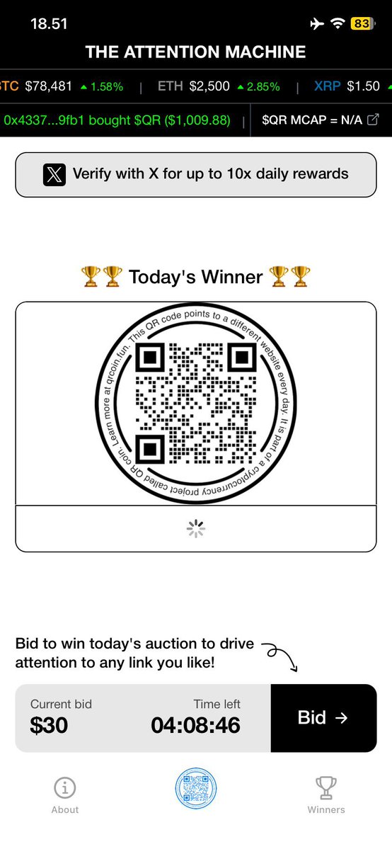 Suny1284's tweet photo. @0FJAKE @qrcoindotfun 0xff88f5aebCb7D81f7cf5620b782534e501017065 https://t.co/Q4erDHOU2Y