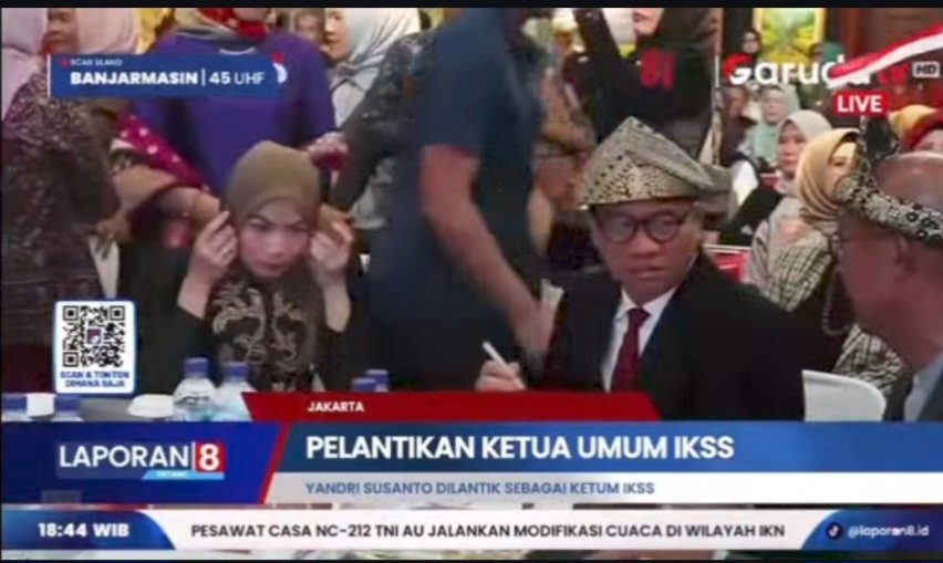 Mahreen27malita's tweet photo. MENTERI DESA PDT @YandriSusanto27 Resmi Pimpin IKSS . Mengusung semangat silaturahmi dan persatuan, IKSS menjadi wadah bagi 13 paguyuban masyarakat Sumatera Bagian Selatan.
@bpsdmkemendesa @kemendesapdtt
#MenteriDesaPimpinIKSS
#BangunDesaBangunIndonesia
#KemendesPDT https://t.co/xpgWsAEMlP