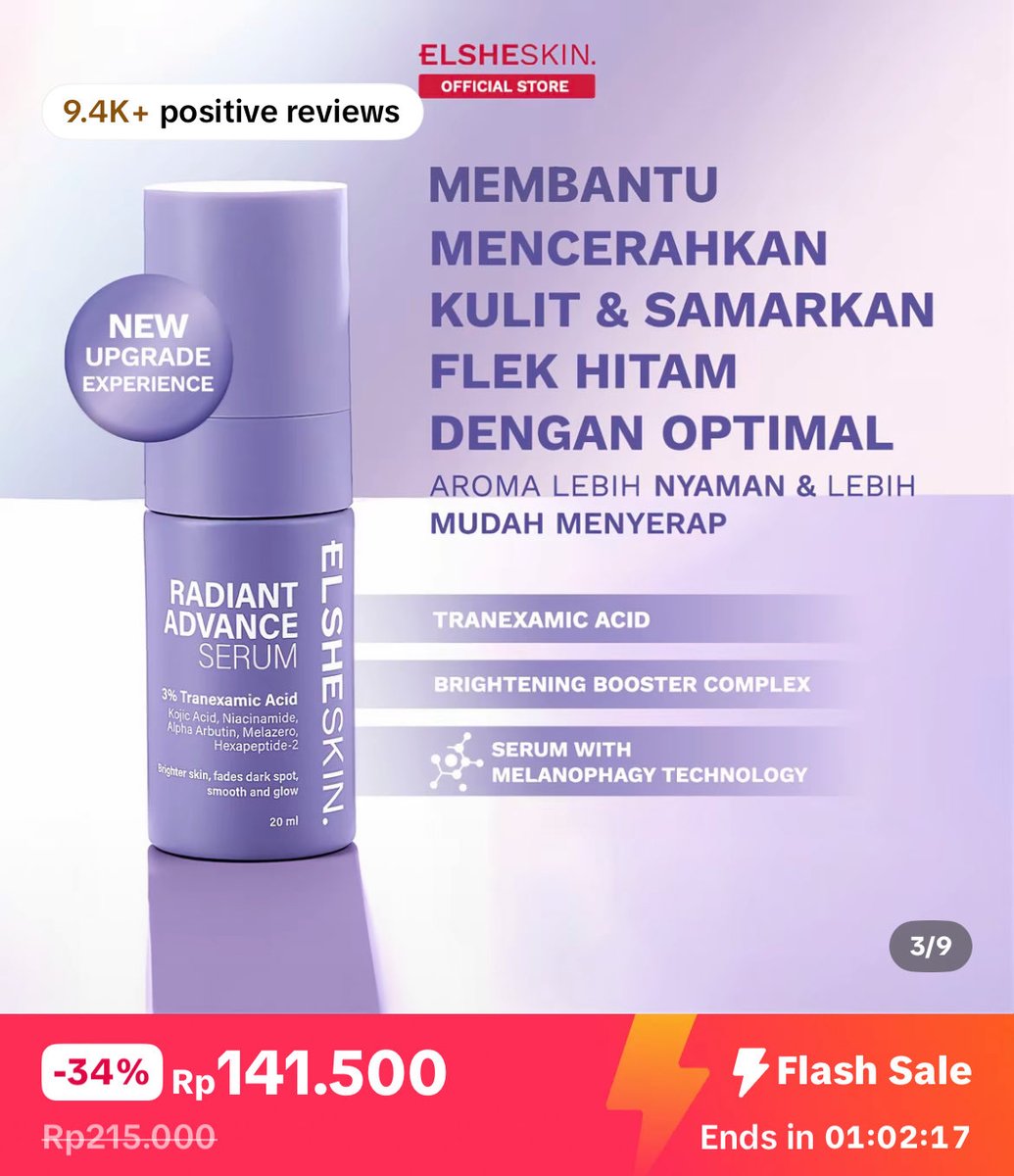 zeespove's tweet photo. @unsoedmfs aku ada new serum elsheskin yg ini beli 2 ternyata ga cocok, 100 aja https://t.co/dI6WdMXIKp