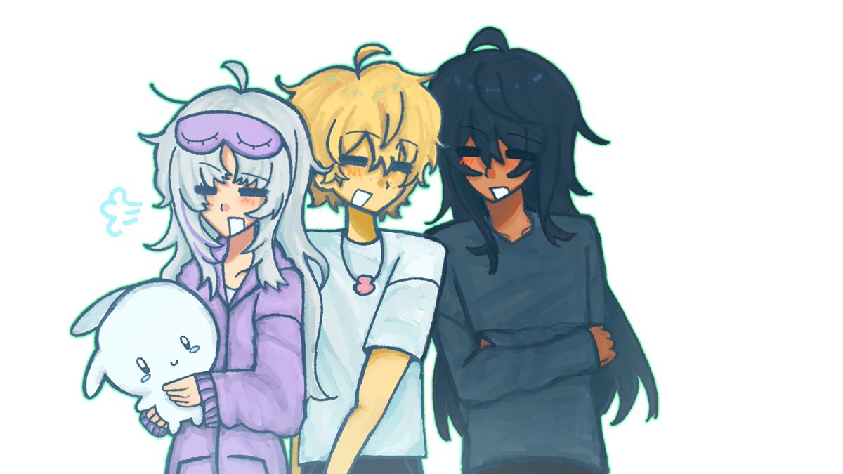 levelslarper's tweet photo. three sleeping chuds  💤

#cookiebunsquatfanart #spongsfanart #jadenmanfanart https://t.co/4D3ghOUR7z