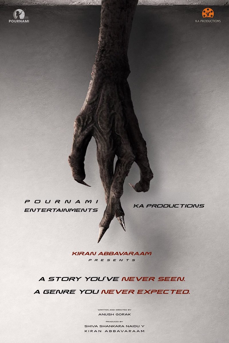 shreyasgroup's tweet photo. YOU WANTED SOMETHING DIFFERENT. 
WE WENT TOO FAR. 

🎬 Pournami Entertainments × KA Productions '

#STAYLOST 
@Kiran_Abbavaram @Kushlugaadu @actorrahman @namritha_mv @ThanujaP123 @thisisanush @ShivaYegi #RahasyaKiran @Akkhilllllll @Vineelasahitya @GeorgeJecin @RitikeshGorak @Synccinema @Pournamient @KA_Productions_ @shreyasgroup #ShreyasMedia