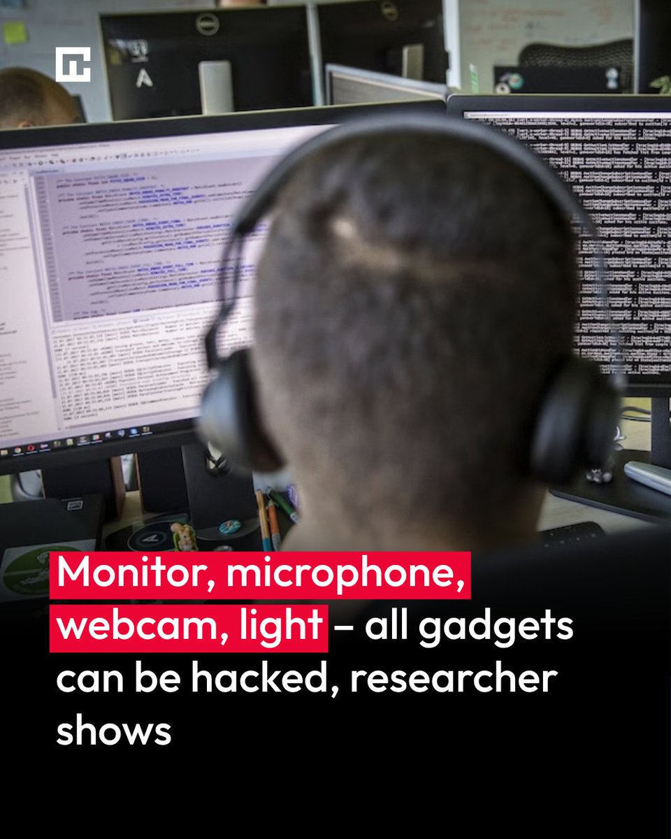 Cybernews's tweet photo. Webcams, microphones, video capture devices, lighting devices, and other regular accessories are “tiny computers” attached to a computer and have virtually no firmware protection.

Full article ➡️ https://t.co/CeLHymfGqP https://t.co/DBRT8Bp80y