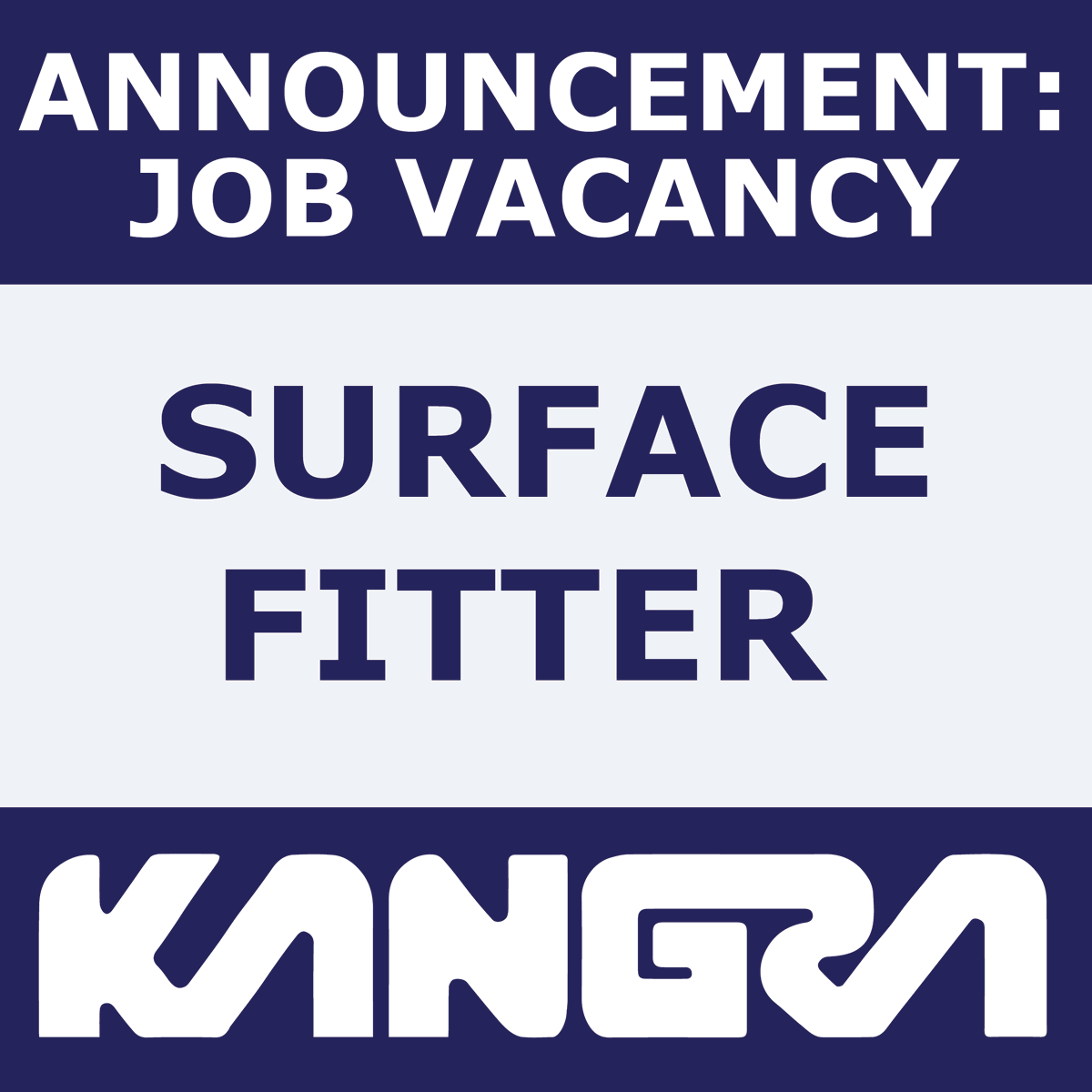 KangraCoal's tweet photo. Job Vacancy Announcement: Kangra has an opening for a Surface Fitter.
To find the full job specs and how to apply, check out the link: https://t.co/dt3pewNytn
Application closing date: 28 August 2026
#kangra #menar https://t.co/dNABqLo2Qo
