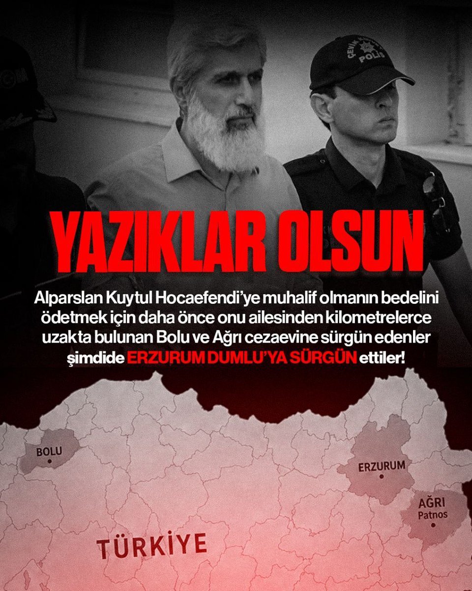 mmeti4's tweet photo. AlparslanHoca SürgünEdildi
HocamıSerbest Bırakın
SemraKuytulu Serbest Bırakın https://t.co/d8jxOVg6OP