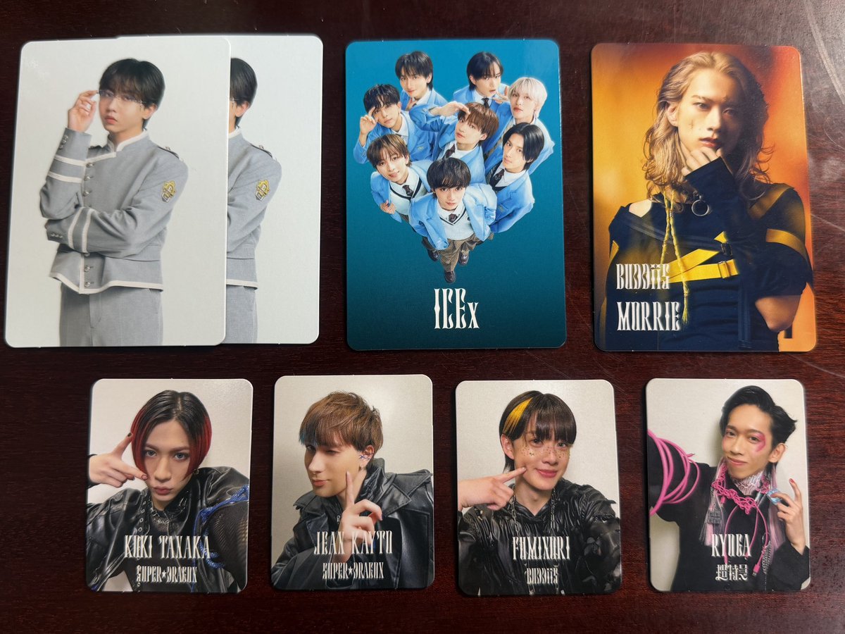 zukoiharuki's tweet photo. EBiDAN 交換 トレカ yes東京

【求】ONE Ｎ’ ONLY、TETTA＞芳賀
(芳賀heroesは求めておりません)

【譲】ICEx、長野凌大、MORRIE、田中洸希、ジャン海渡、FUMINORI、リョウガ

郵送またはLienelリリイベでの交換希望です。お気軽にお声がけください。 https://t.co/auczNv3Wf8