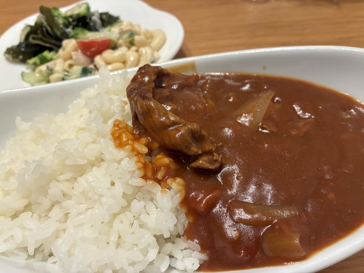 nightfly0906's tweet photo. 今夜はハヤシライス。 https://t.co/CjX8QfGKMP