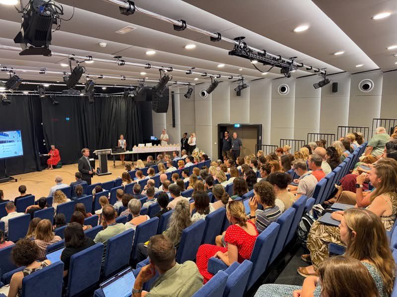 ISMonaco's tweet photo. A warm welcome back to all our staff at ISM! 🙌 A wonderful day of reconnecting, welcoming new colleagues, celebrating our incredible teams, and looking ahead to our strategic priorities for the year. We’re energised and ready to welcome our students back next week! 🎉 https://t.co/5vFjYYi6LC