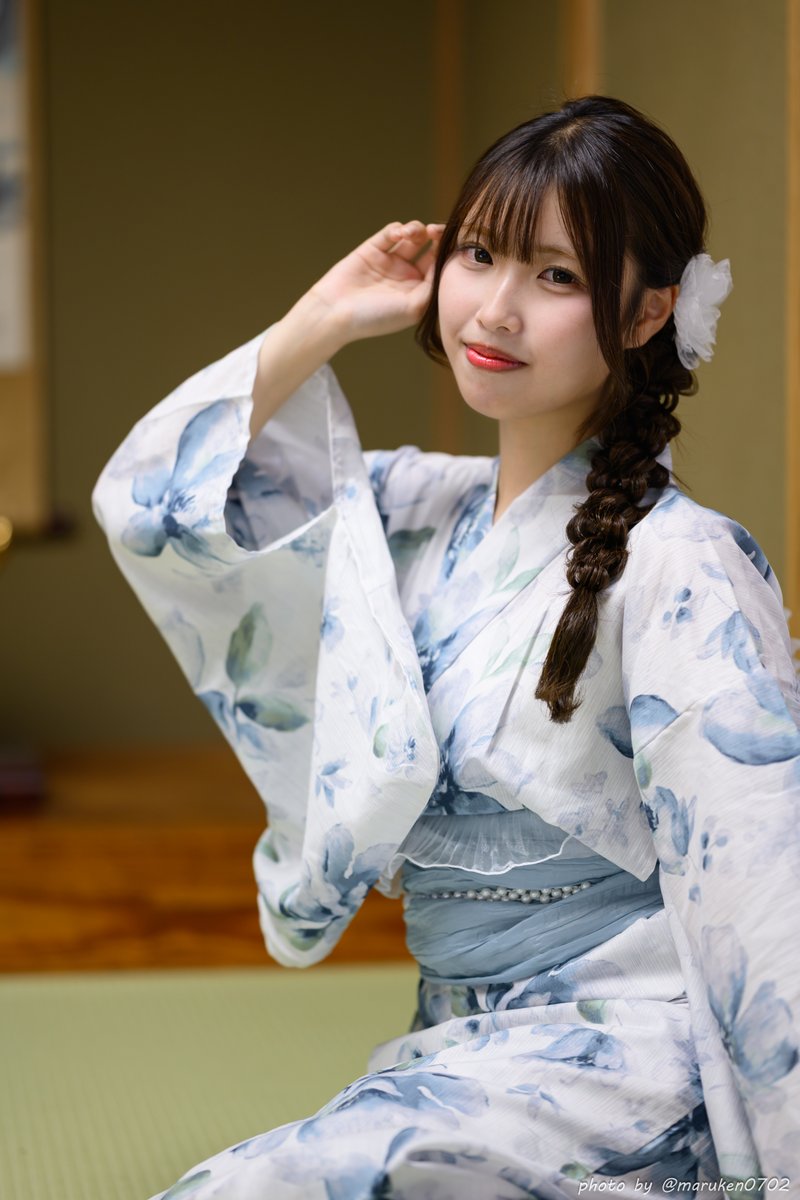 maruken0702_pho's tweet photo. 2026/08/16 みおゆづ撮影会(浴衣)
model:ゆづさん(@yd_bei08 )
お盆で親戚集まったときに居た、きれいなお姉様・・・みたいな!笑
Nikon Z5II+Z 85mm f/1.8 S・70-200mm f/2.8 VR S
#ゆづ #1日1ゆづ
#レースアンバサダー #POPRECE #UNIROBO #TONE
@maruken0702 https://t.co/xG1839kAcx
