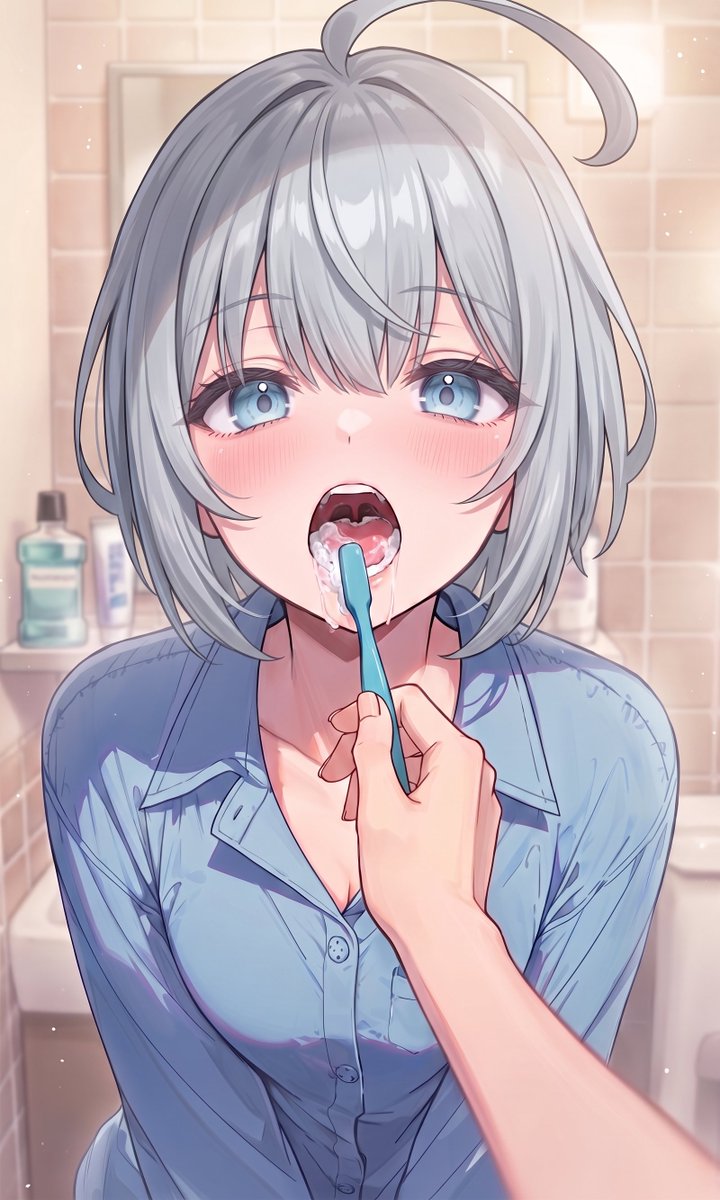wizard_Noel's tweet photo. 今日は #歯ブラシの日 🪥 

私と磨きっこしませんか？🩵 https://t.co/VGpXuTG1eh