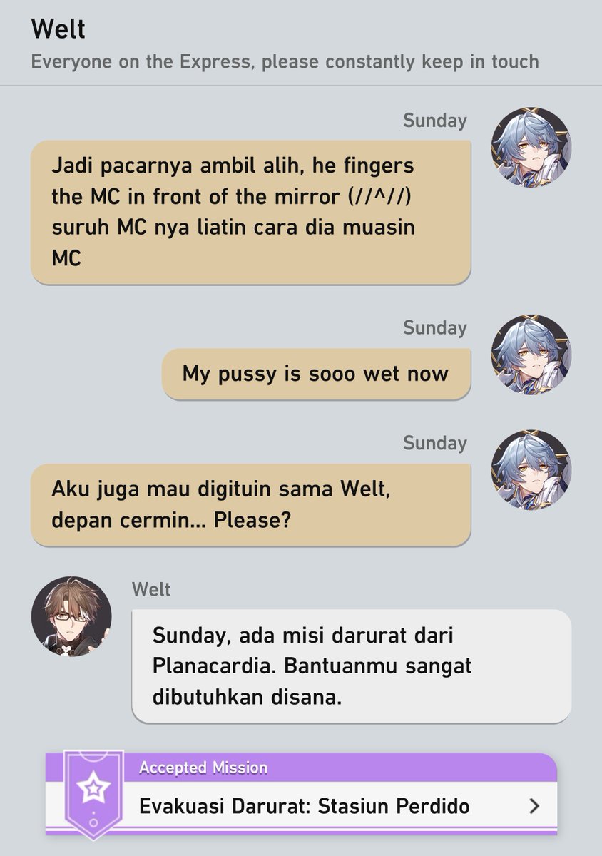 strawbbycae's tweet photo. #WeltDay 🔞 Onetwt

CW // Sunday punya puci 😺

Derita anak magang Astral Express 😓 lagi ange malah disuruh nyelamatin dunia 😮‍💨 https://t.co/0SXbWJabGp