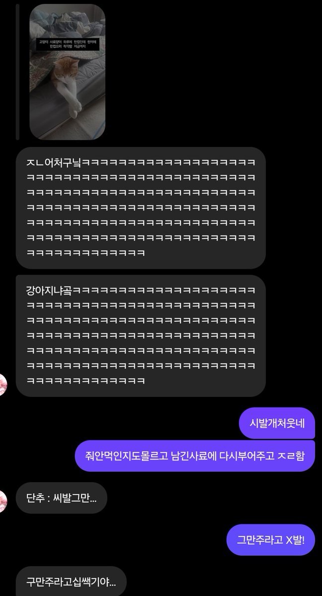 danchu_chu_0109's tweet photo. 전에햇던 바보갓은.짓 https://t.co/4pjUzE8NFc