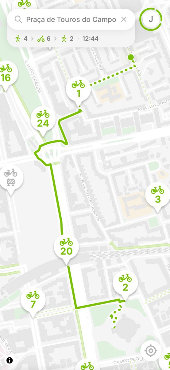 teles_dev's tweet photo. Novo release de Gira+! v1.4.0

Adicionámos um sistema de navegação que encontra os melhores caminhos possíveis tirando partido das bicicletas GIRA! https://t.co/ei5soZ09DD