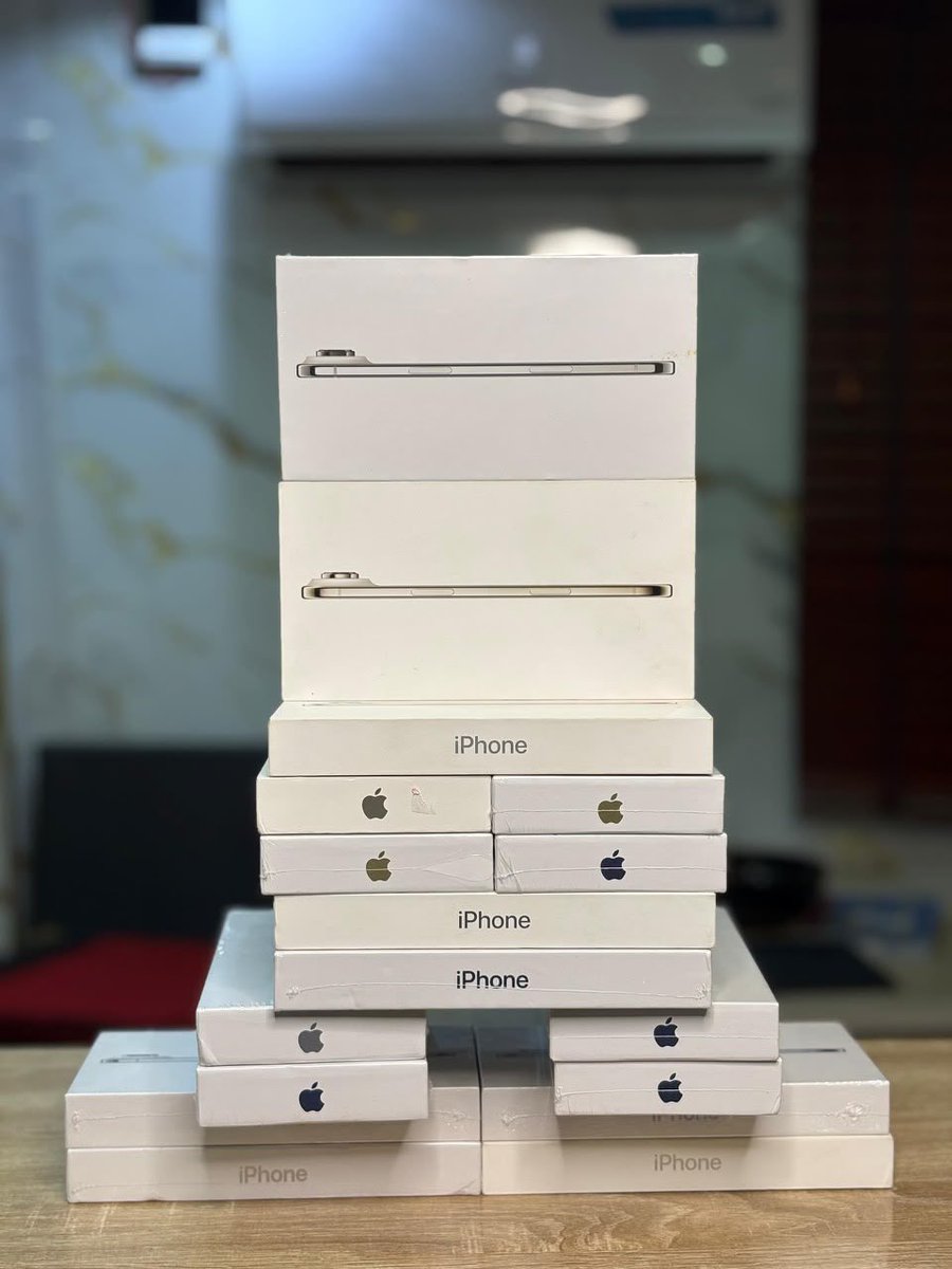 VictorGadgets7's tweet photo. Brand New ❗️iPhone 17 Air 256GB || eSIM Unlock || n1,180,000 https://t.co/zhnziN4gQT