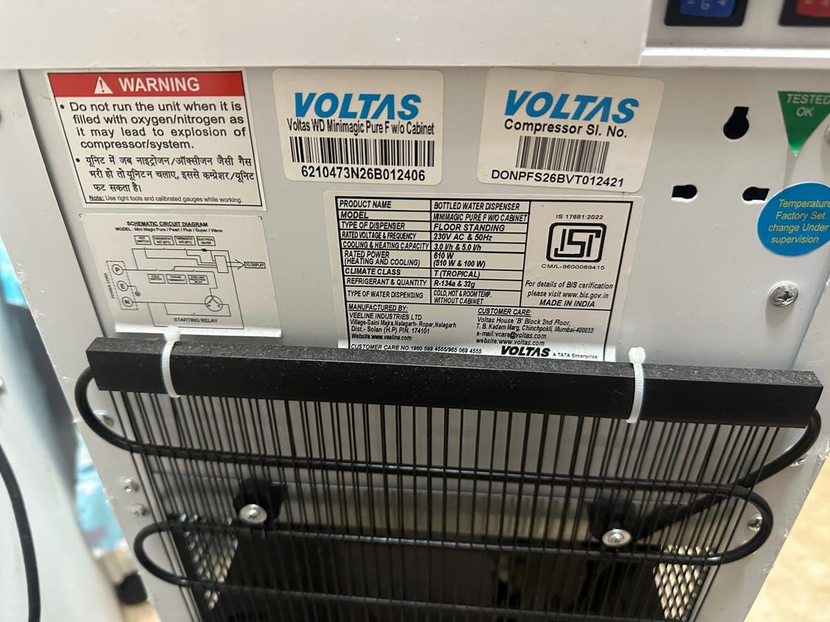 mr_m2a's tweet photo. Very disappointed with @Voltas and its after-sales service.

@TataCompanies @TataConsumer @myvoltas https://t.co/xEW9dsgGpi