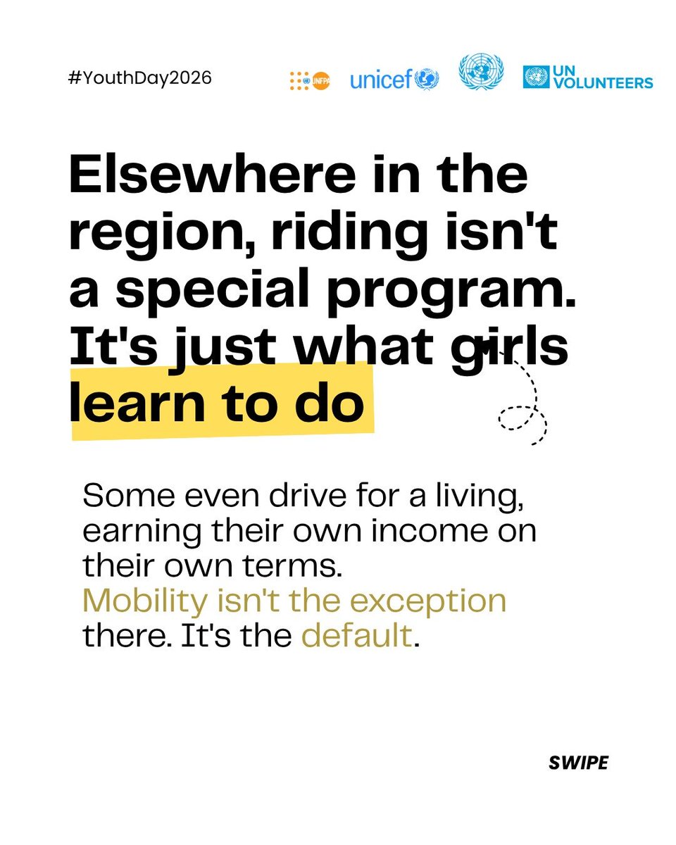 AaminaUrooj's tweet photo. Every girl, everywhere, is chasing the same thing: the freedom to go after her dreams. 
It's time we build the roads that get her there. https://t.co/3DwZ5fIWSl