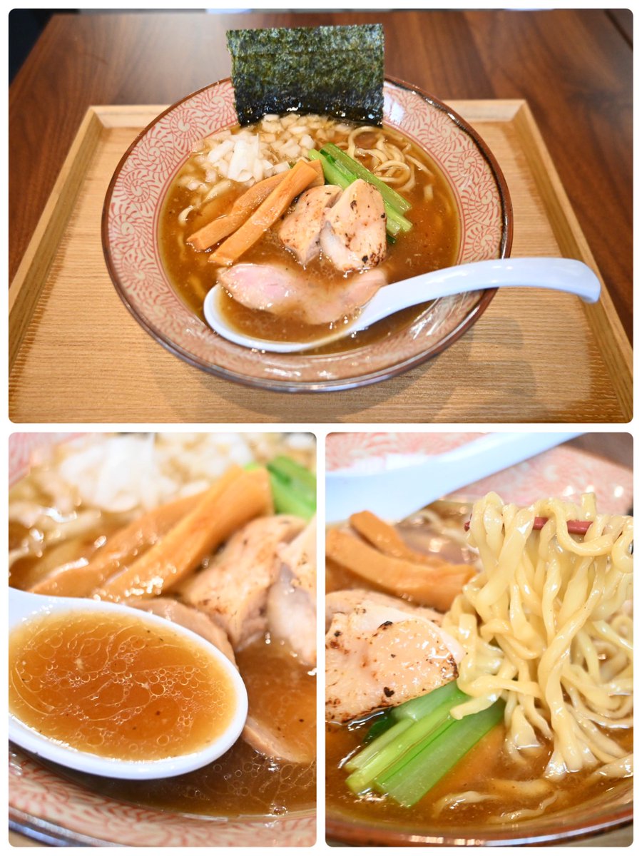 Gon_men1123's tweet photo. 節貝麺 和のいつ花@栃木市
中華そば(並)980
出汁あぶらそば(並)950

小山市にあった蜆中華蕎麦イツ花さんが栃木市に移転して8/22よりプレOP㊗️💐

🍜どちらも節🐟‼️節が効いてる🤣これはクセになる旨さ👍
あぶらそばはTPの生卵が合いそう💡今度は🥚頼も😁

これからもますます楽しみ😊 https://t.co/v7TUzBDcUj