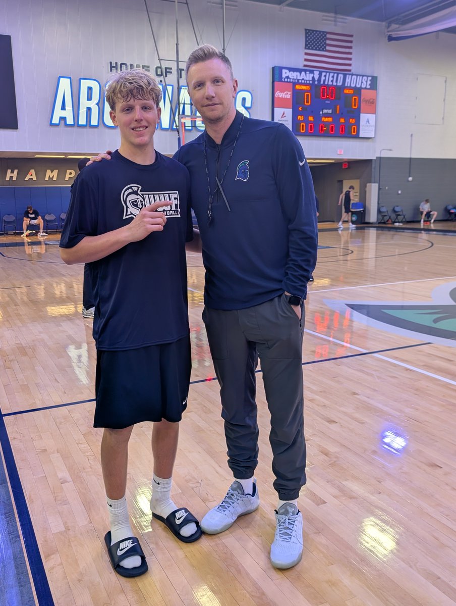 cLeBaron2028's tweet photo. Thank you, Coach @tannersmith5 and the rest of the Coaching staff, for the opportunity to attend the University of West Florida camp. It was a great experience that allowed me to showcase my skills while gaining valuable insight into what it takes to compete as a college athlete. I enjoyed working with the coaching staff and appreciated the feedback provided during the defensive drills. Thank you again for your time and instruction. #UWFBasketball #Recruiting #ClassOf2028